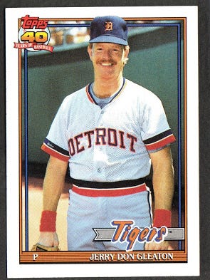 Best Detroit Tigers baseball cards of 1980s and beyond