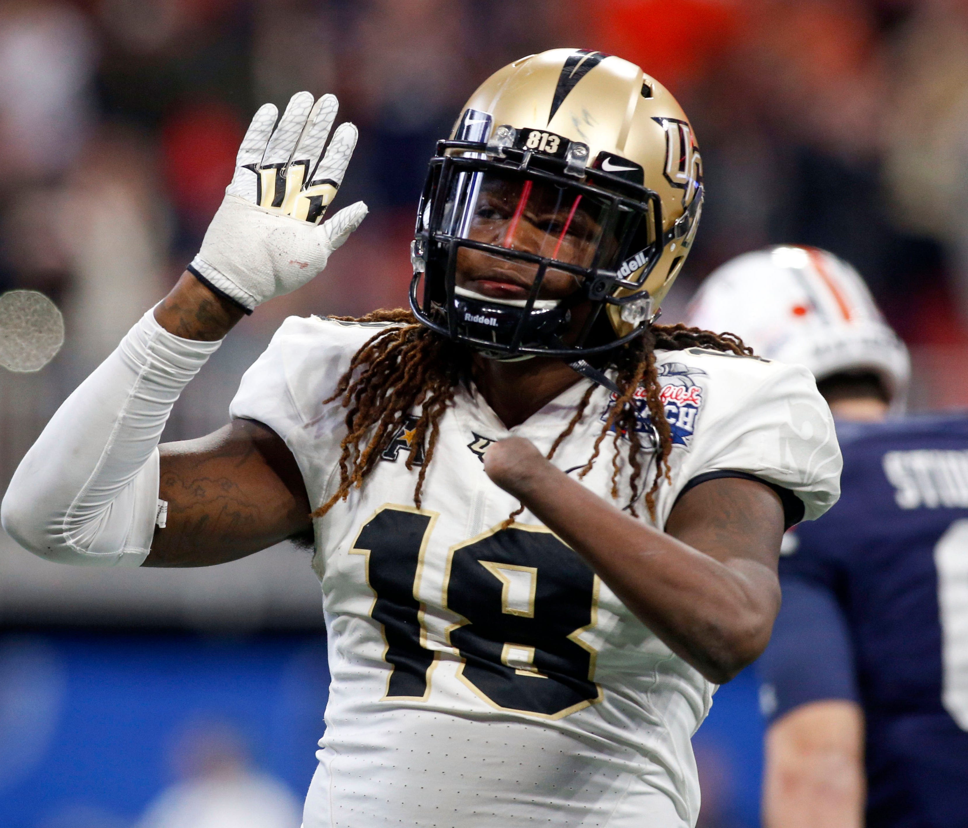 Shaquem Griffin turned heads by putting up 20 reps on the bench press at the NFL scouting combine.