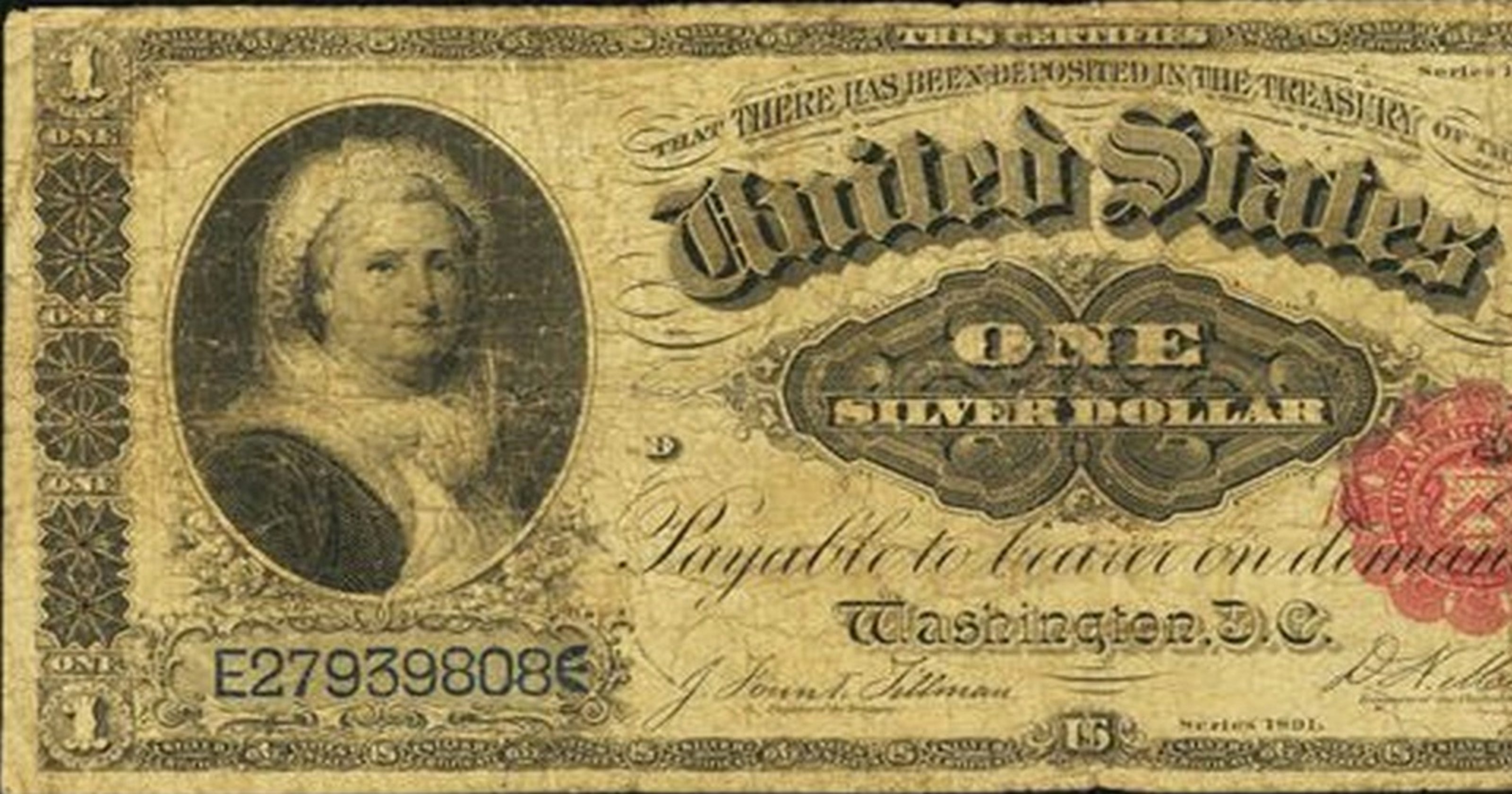 A Woman On U S Bill Martha Washington Did It