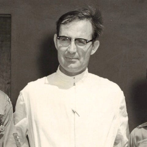 Father Louis Brouillard is shown in an undated...