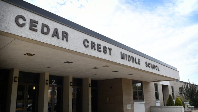 Cedar Crest MIddle School. File Photo.