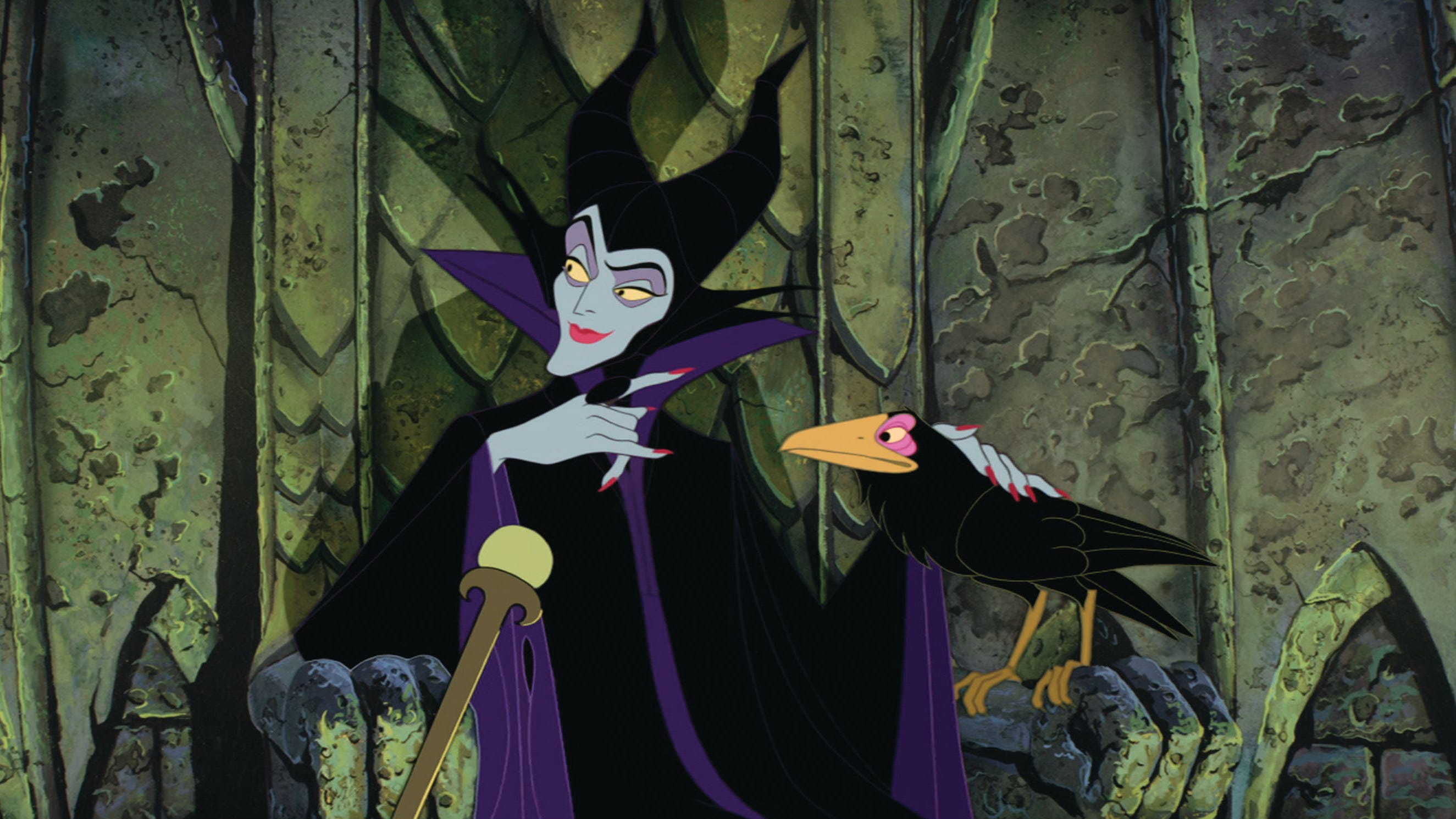 Compare As Angelina Jolie And The Original Maleficent Face Off In