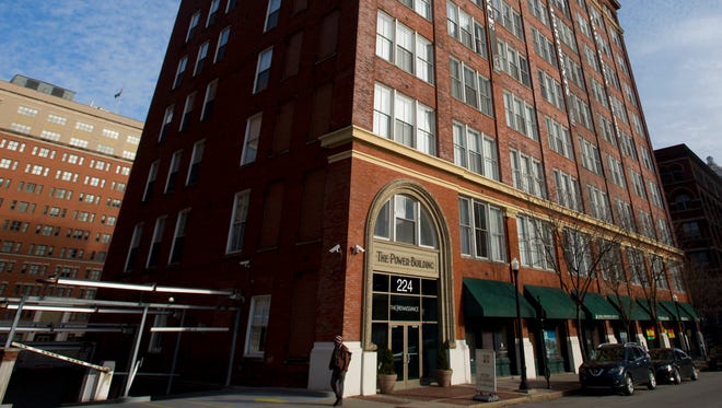 The owners of an apartment building on Eighth Street in downtown Cincinnati are asking council for a five-year tax abatement. 