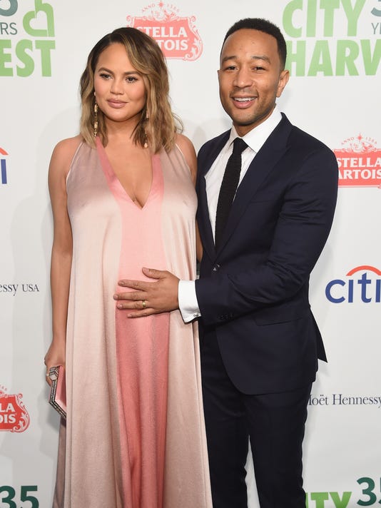Chrissy Teigen John Legend Share Name Cute First Photo Of Baby Boy