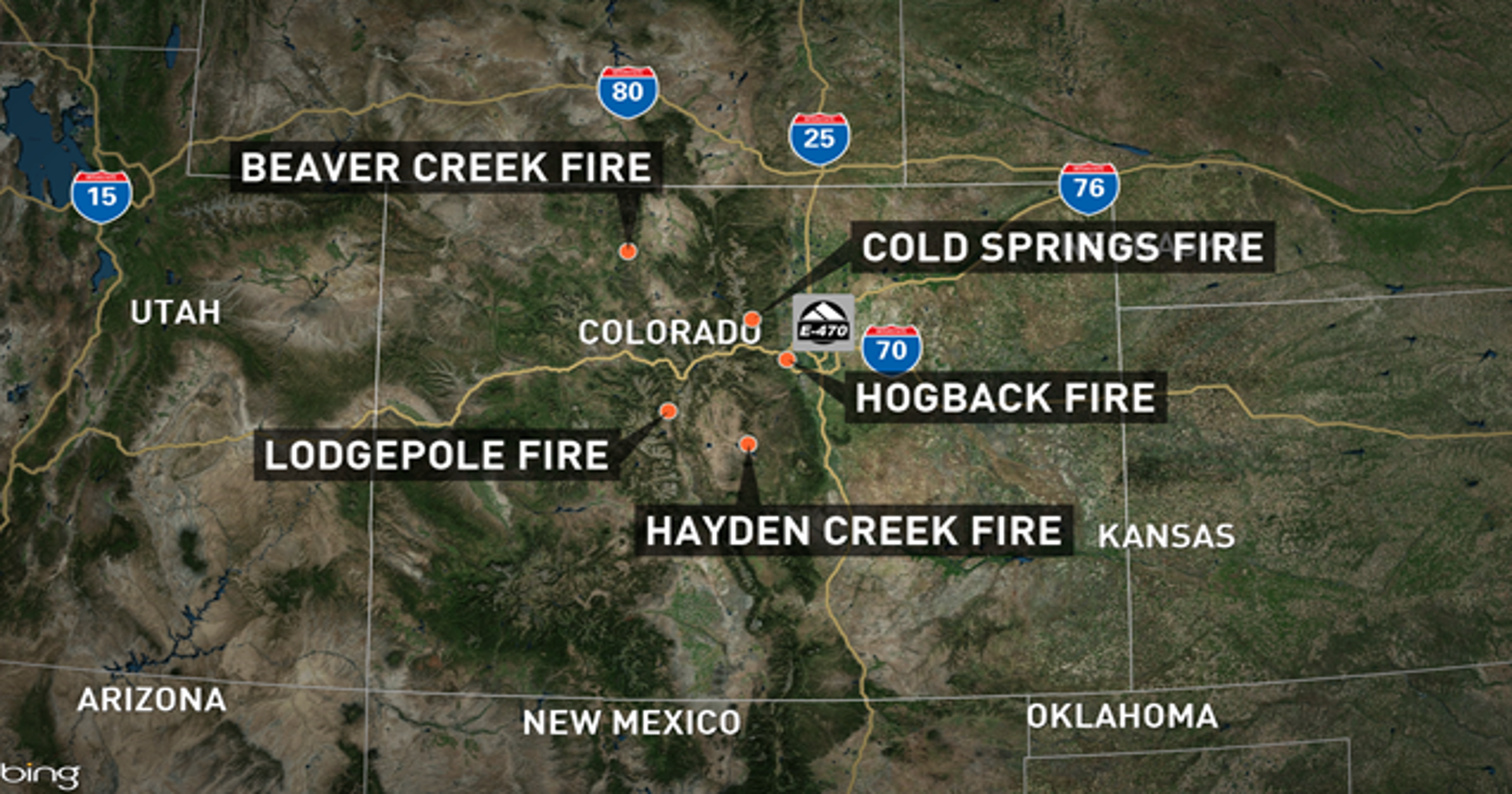 Map Of Fires In Colorado Today World Map