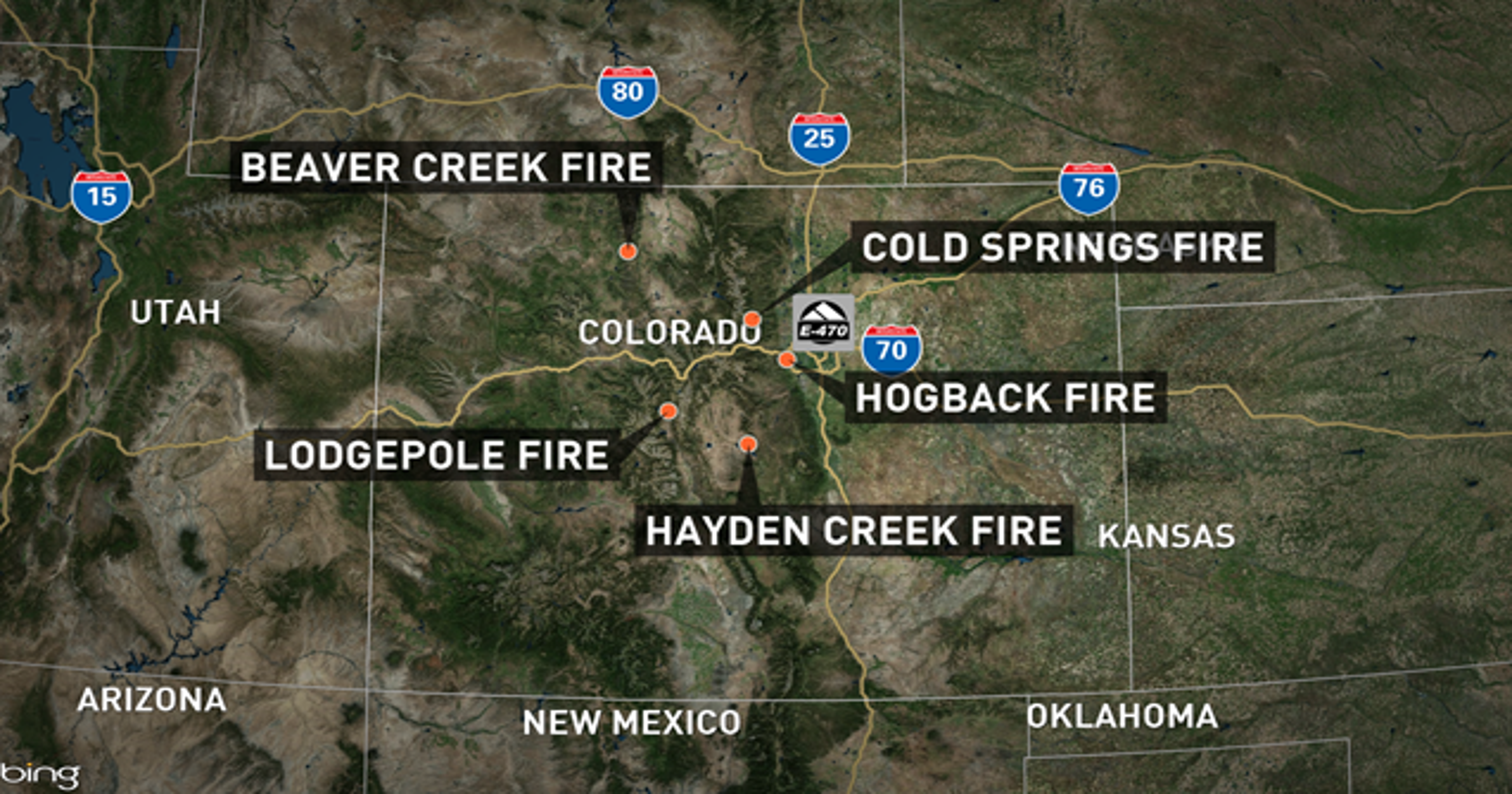Latest Colorado wildfire update