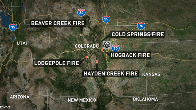 Latest Colorado wildfire update