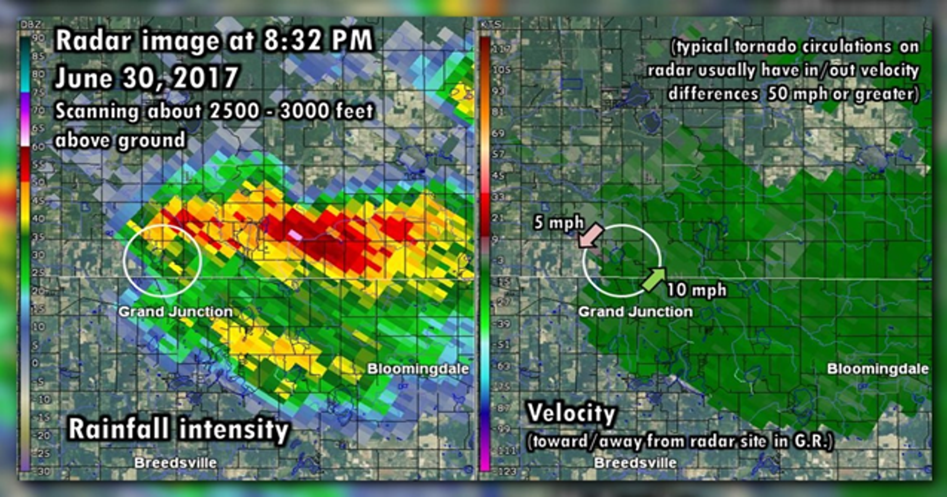 Tornado touch down confirmed in west Michigan
