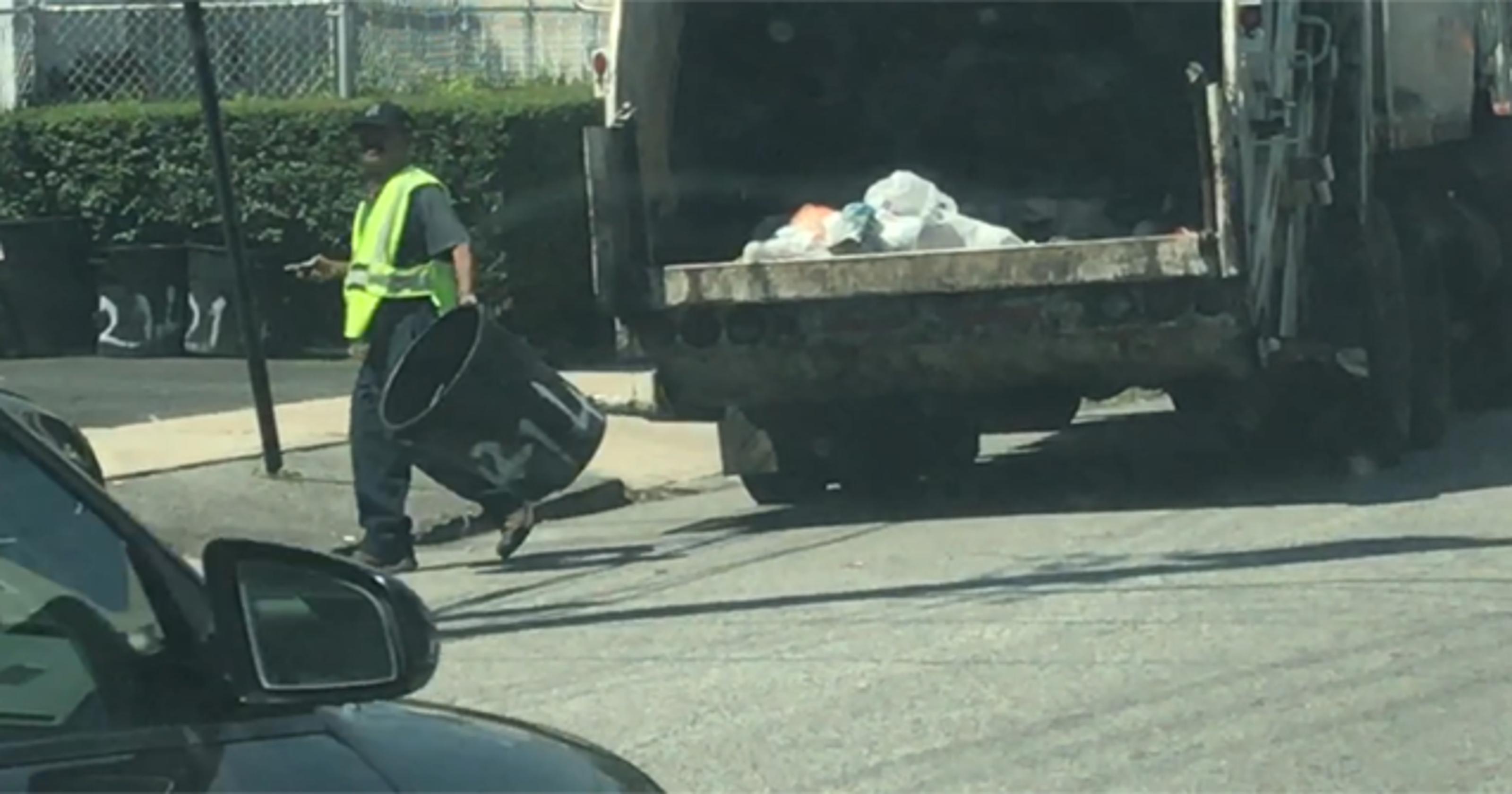 Mount Vernon DPW workers caught on video loading construction debris