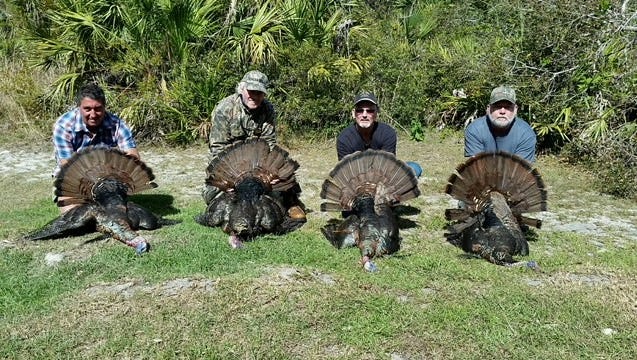 Turkey hunting season continues in Florida's south section until April 8; It begins Saturday in the north section.