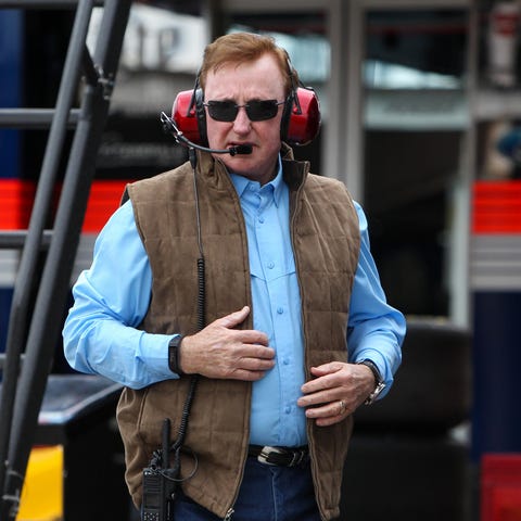 Jun 3, 2017; Dover, DE, USA; NASCAR Cup Series car