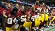 Washington Redskins tight end Niles Paul (84) and linebackers