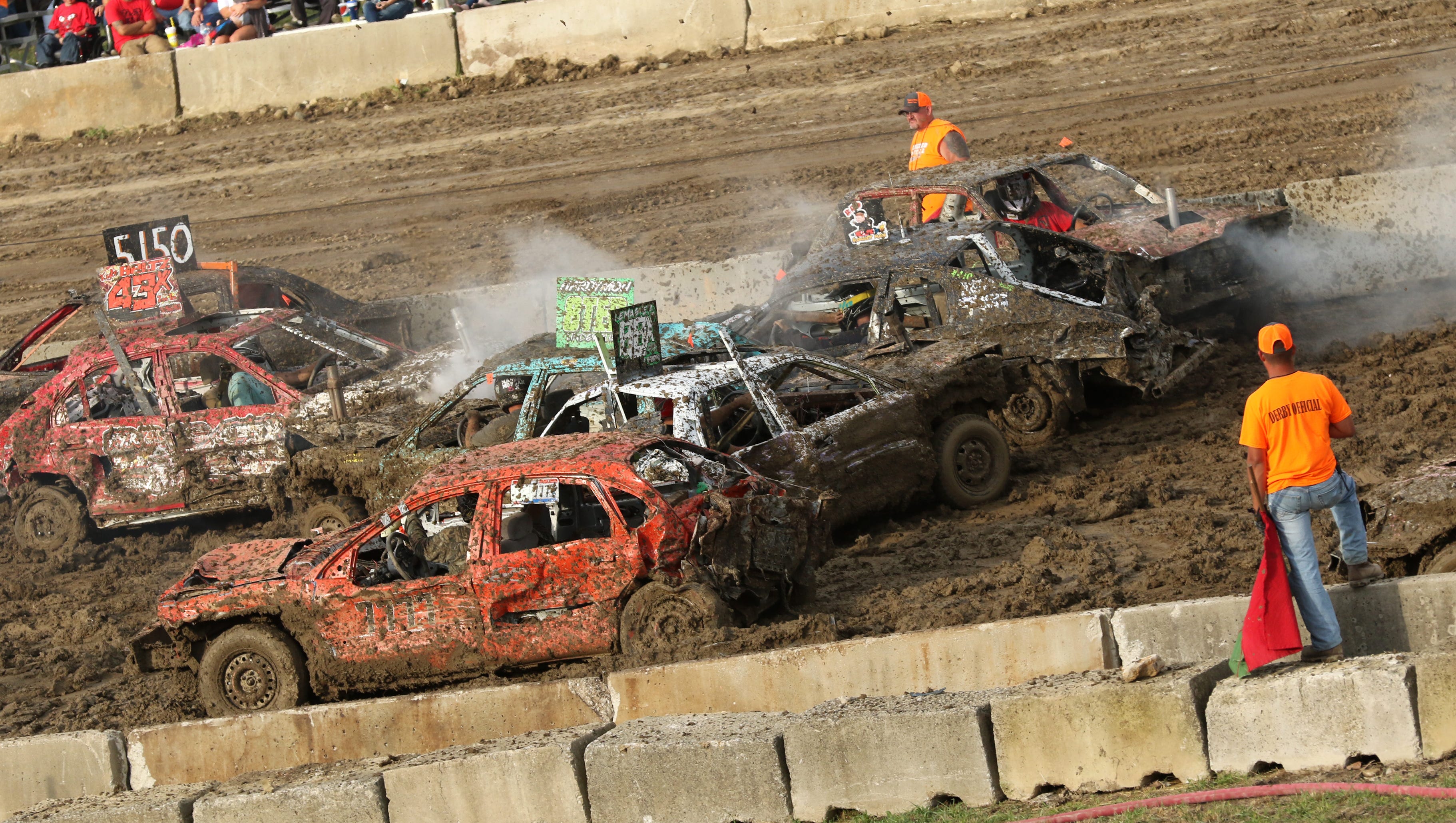 Demolition Derby caps off another year of the fair