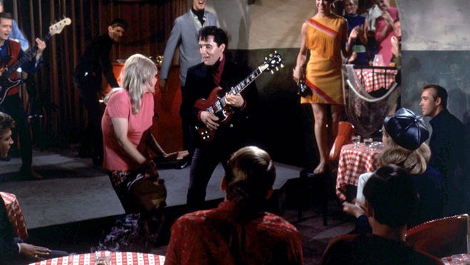 Elvis' charm misses its mark and, at times, has up and left in "Easy Come, Easy Go."