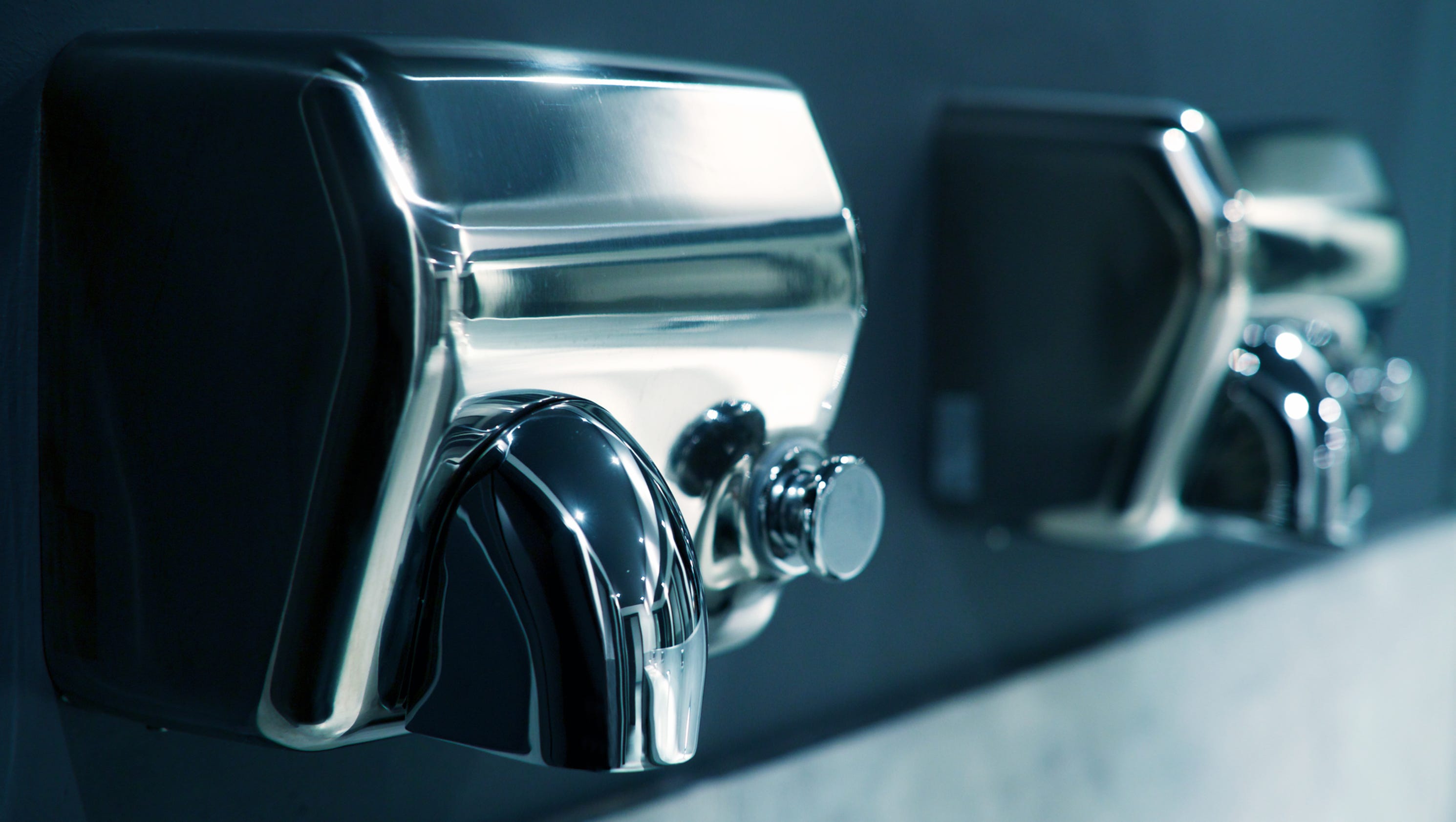 Hand dryer study shows they blow hands with bathroom fecal bacteria