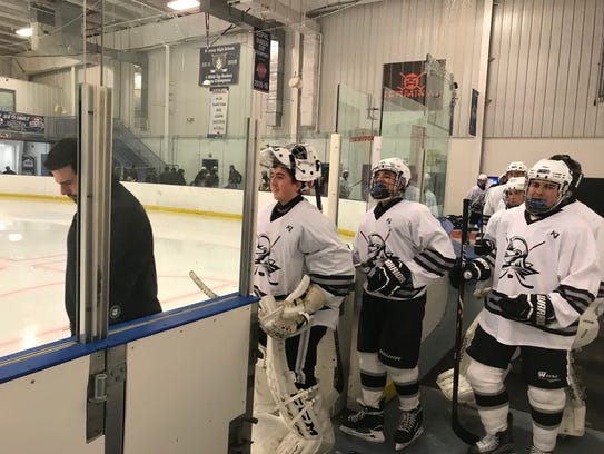 Goaltender Luke Horbatuk leads the Wayne hockey team