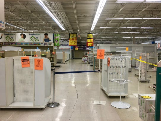As inventory dwindles at Toys R Us stores, including