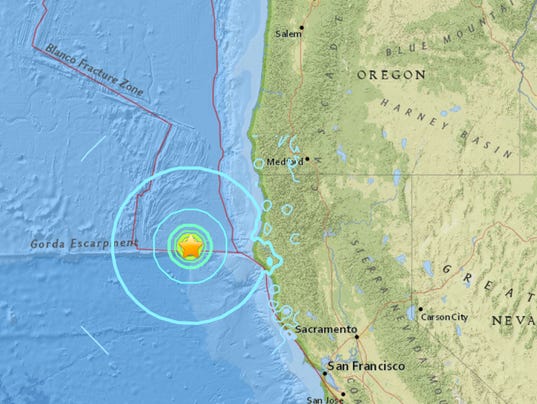 No tsunami threat after magnitude-6.5 quake off California ...