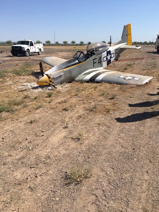 Plane crashes during landing at Goodyear Airport