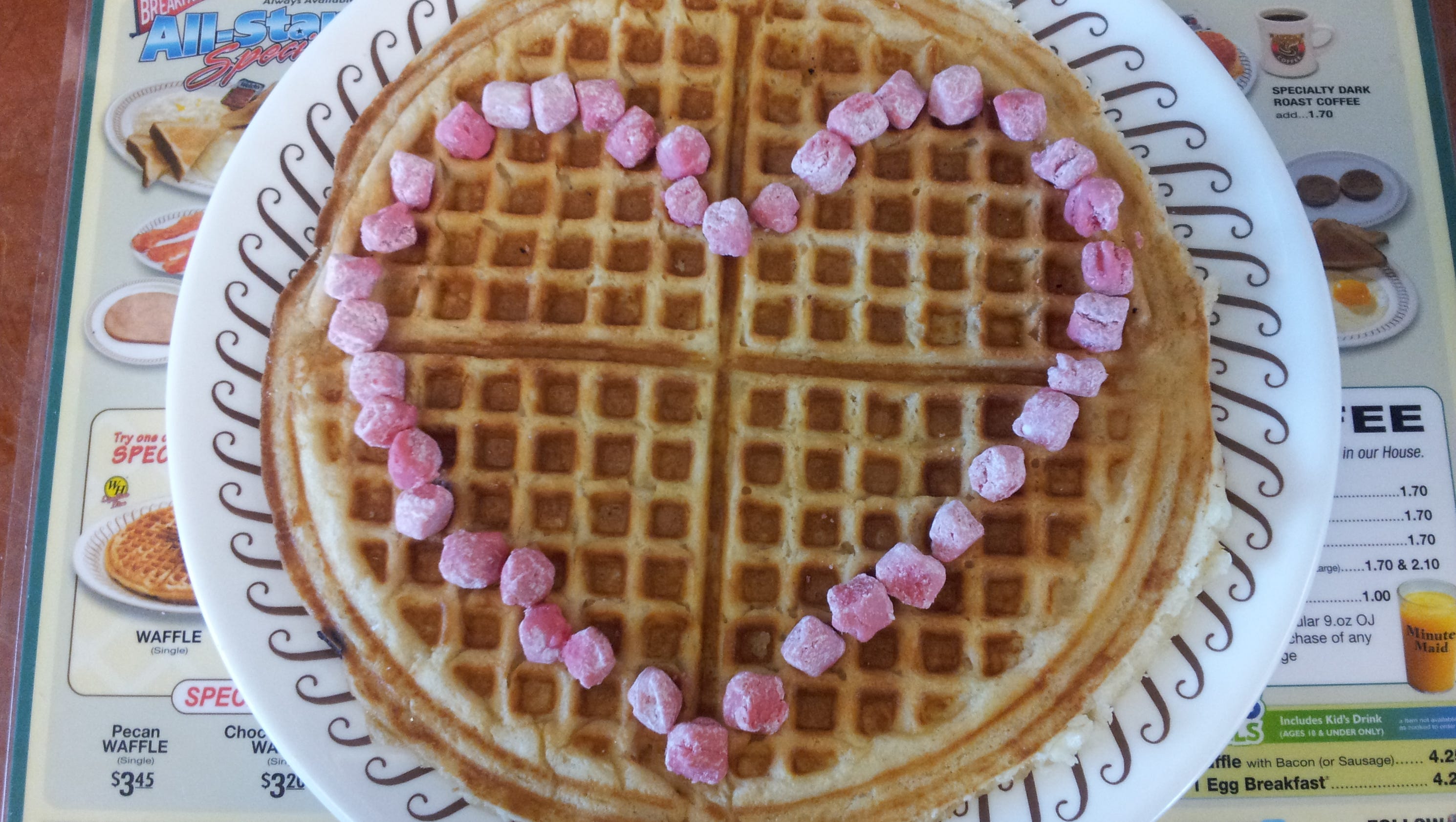 Valentine's Day at Waffle House