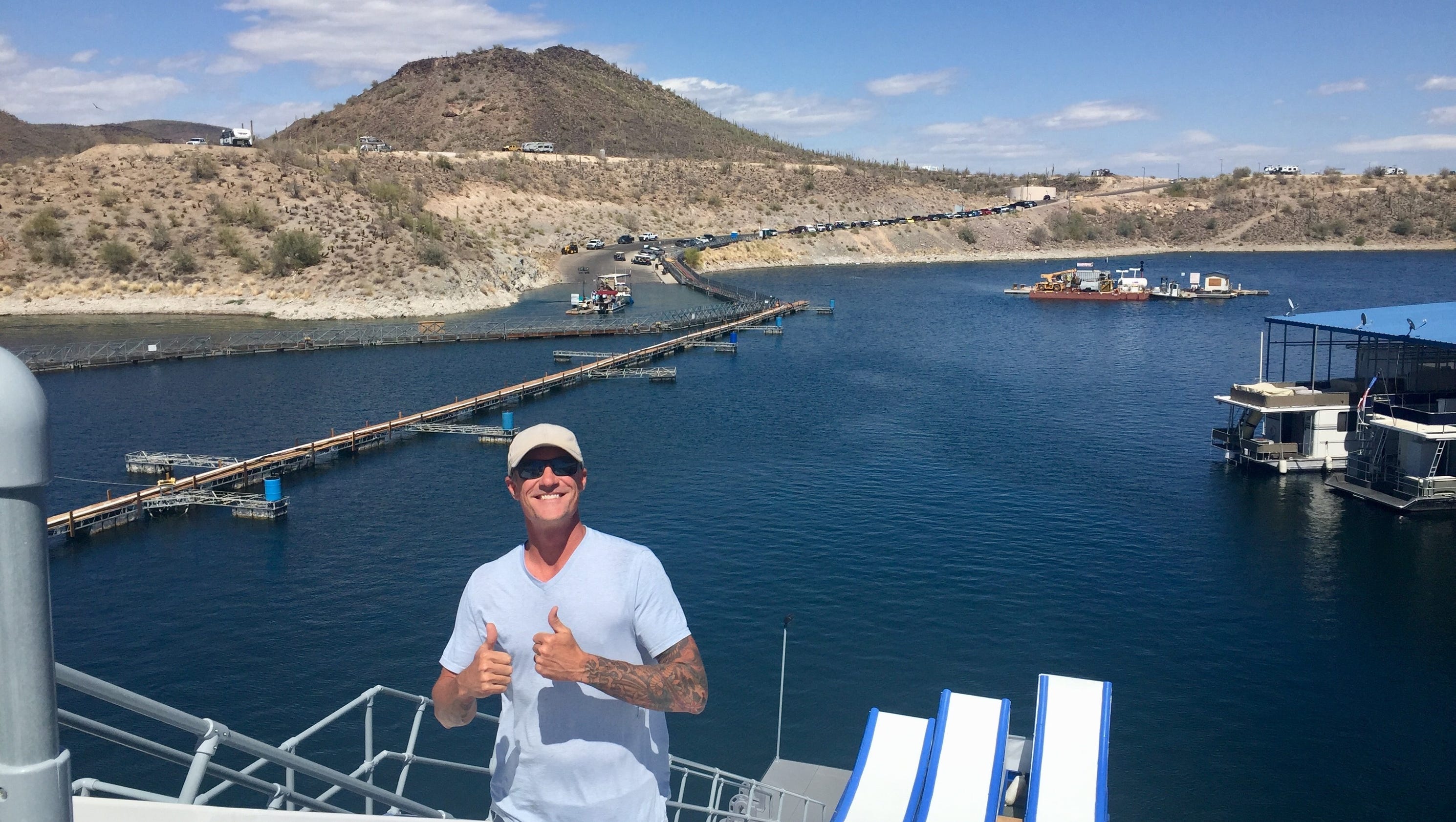 New at Lake Pleasant expanded restaurant, floating water slide