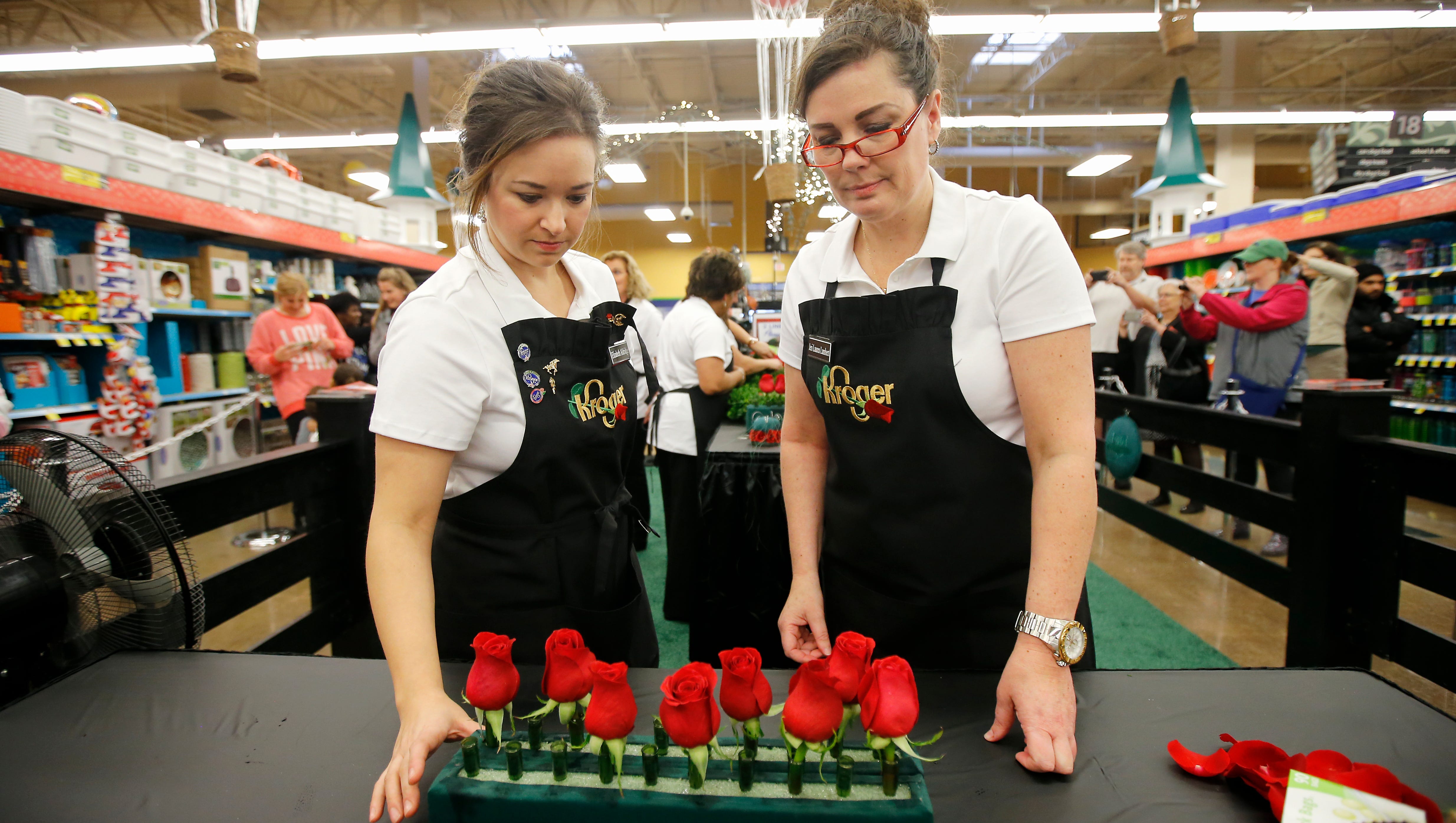 This Kroger run? It's for the roses