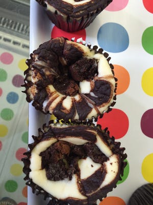 Chocolate Cheesecake Cupcakes at Cakeover Bakery, in the Lake Hiawatha section of Parsippany.