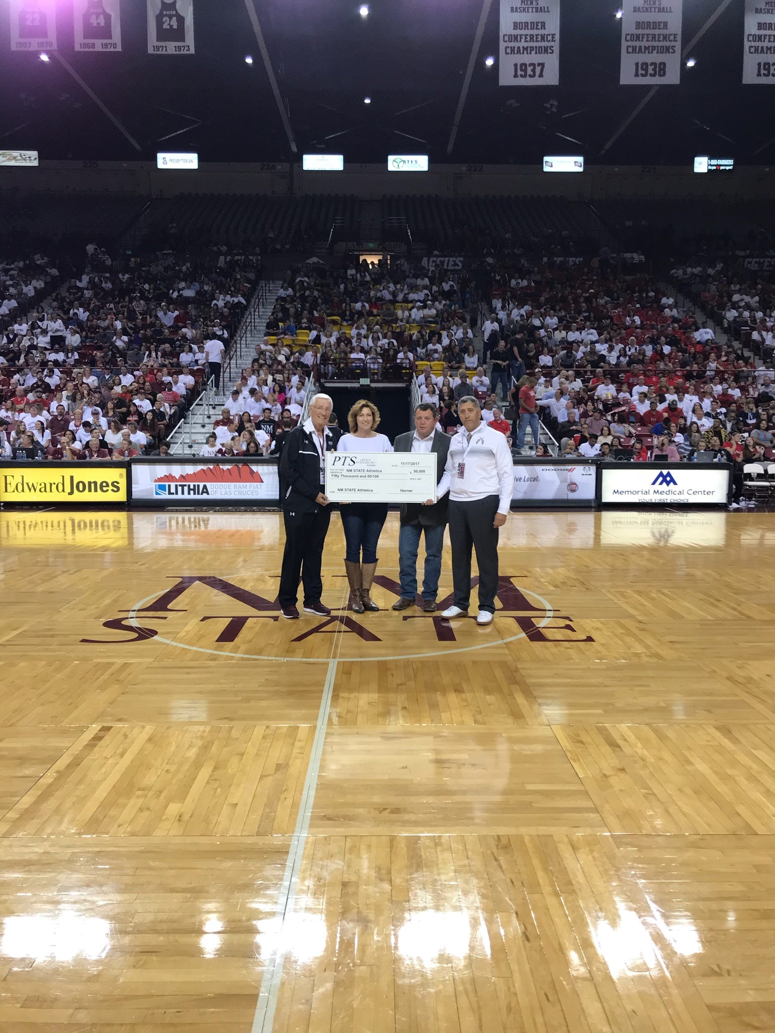 NMSU receives local business support for Aggie Athletics