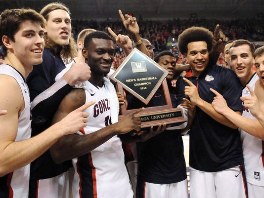 Gonzaga earns first-ever No. 1 ranking, but spotlight 'nothing new'