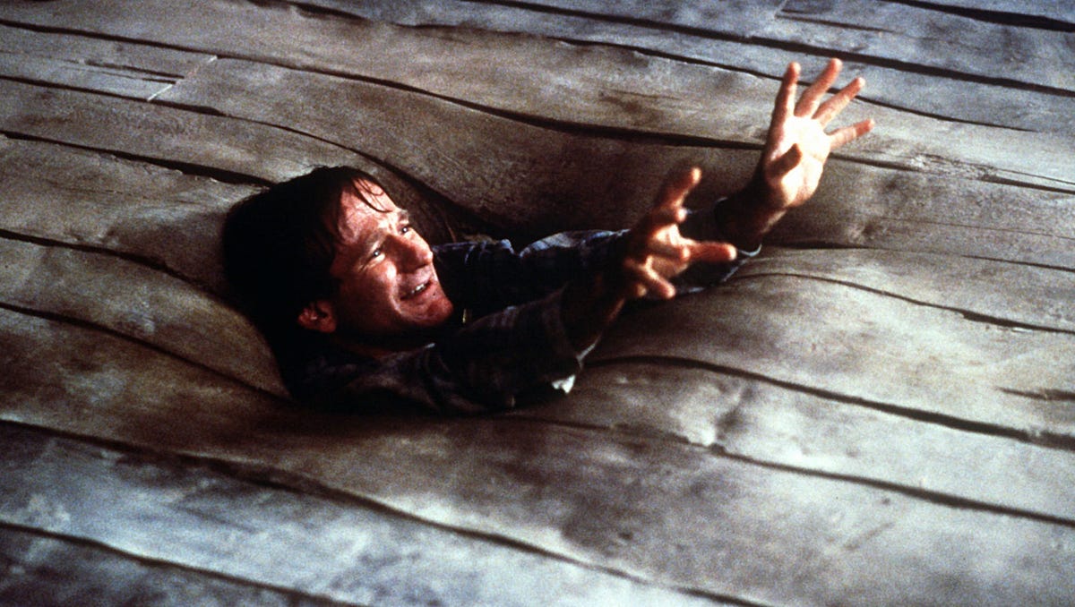 ‘Jumanji’: The original cast then and now