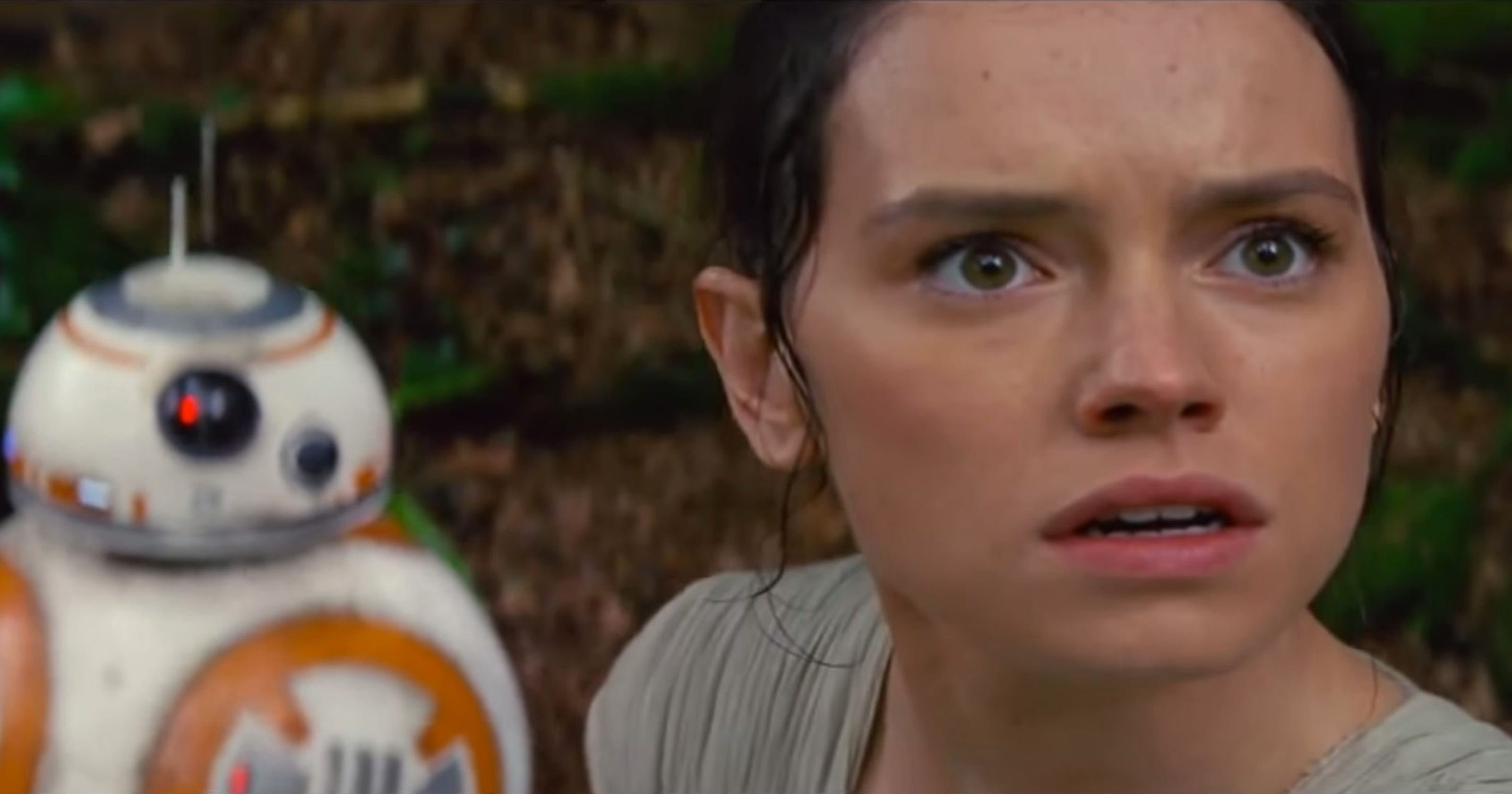 New 'Star Wars' trailer: Daisy Ridley's reaction is priceless