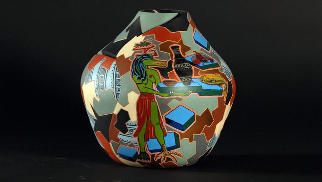 “On Fire: The Nancy and Alan Cameros Collection of Southwestern Pottery” showcases work from the ancient to the modern.