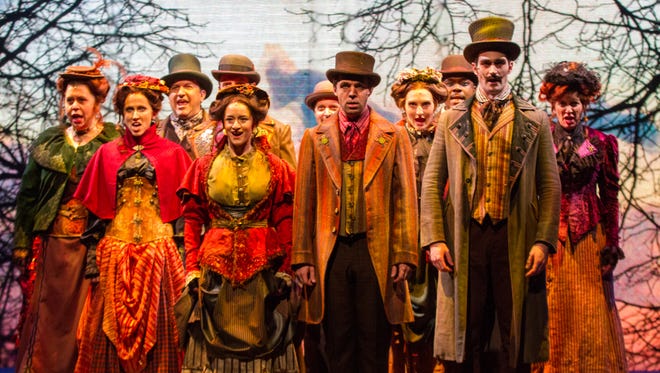 A huge cast takes the stage in Delaware Theatre Company's "Something Wicked  This Way Comes."
