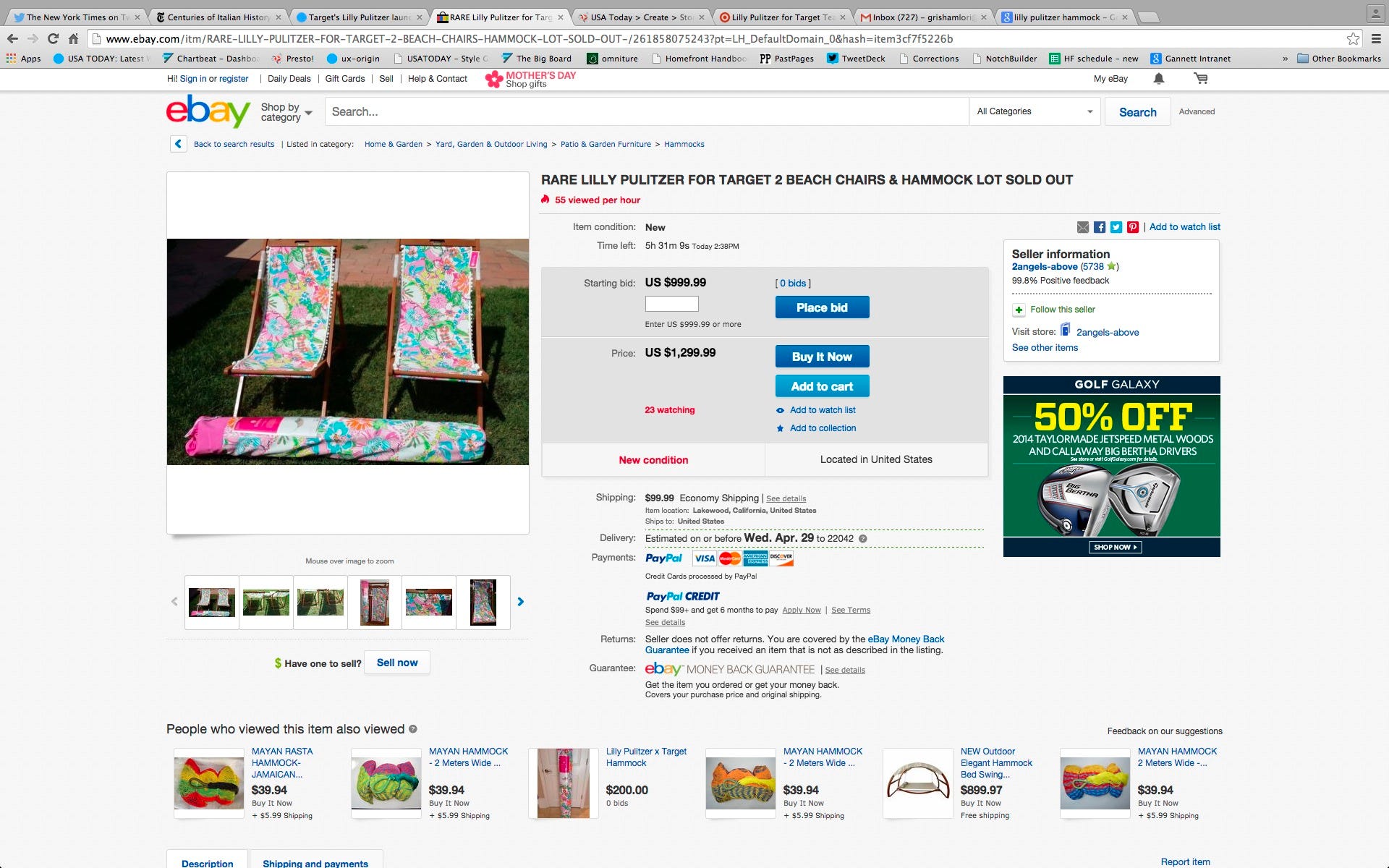ebay lilly pulitzer