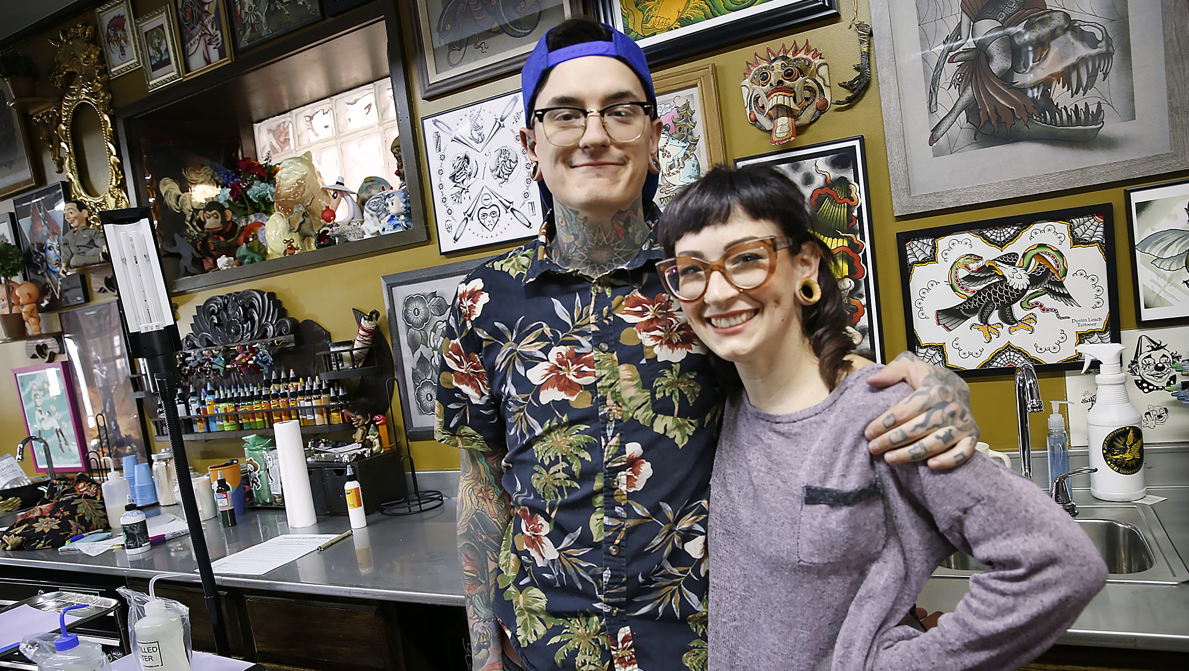 How 2 Fountain Square tattoo artists prepped for Spike TV's reality  challenge