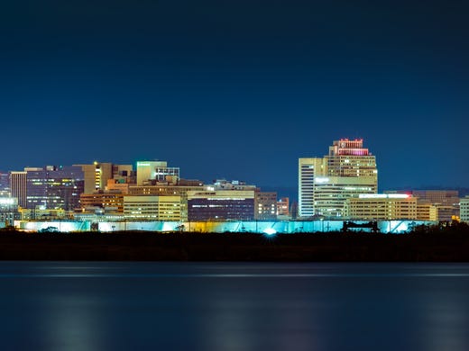 13. Delaware: Personal income growth (2012-2017):  +12.7%. No state has a higher share of workers in the financial sector than Delaware. Some 10.5% of the state's labor force works in the finance sector, a generally high-paying industry. Employment in Delaware's finance industry grew by 5.7% over the last decade, one of the higher growth rates for the industry nationwide.