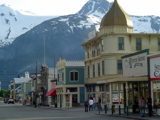 The former Gold Rush town of Skagway has been a regular stop on the cruise ship route for years but did not get those travelers this tourist season because of the pandemic.