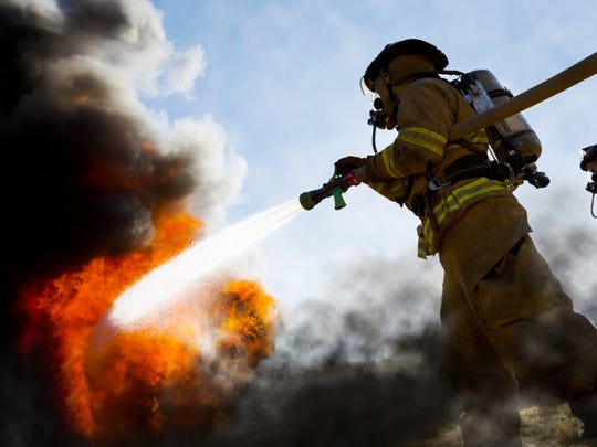 Being a firefighter can be stressful, dangerous and have a busy schedule.