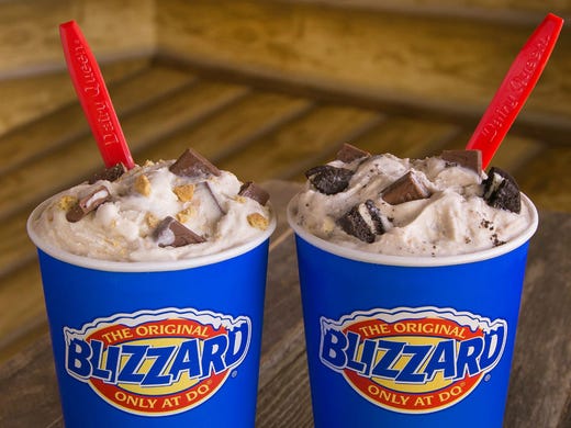 <strong>Dairy Queen: </strong><strong>Blizzard Treats</strong>