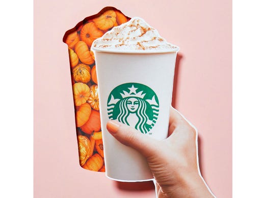 <strong>Starbucks:&nbsp;</strong><strong>Pumpkin Spice Latte</strong>