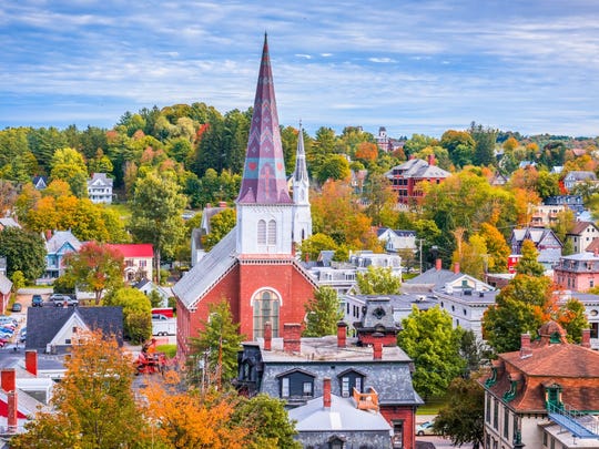 48. Vermont • Roadway in poor condition: 22.9% (21st highest) • Structurally deficient bridges: 2.4% of bridges (5th lowest) • Locomotive derailments from 2015-2019: 10 (1.7 per 100 miles of track -- 5th fewest out of 49 states) • State highway spending per licensed driver: $804 (12th highest) Like most states in the Northeast, Vermont has a higher than average share of roadway in poor condition. States with longer and harsher winters tend to have greater wear and tear on their roads, as water seeps into cracks in the asphalt and expands as it freezes, weakening the integrity of the surface. In Vermont, 22.9% of roadway is in poor condition compared to 21.8% of roadway nationwide. Still, bridges in Vermont are more likely to be structurally sound than in all but four other states. Additionally, railways in the state appear to be in better than average condition as train derailments are far less common than average in Vermont. Broken rails are the leading cause of derailment. ALSO READ: The Plan for Reopening Schools in Vermont This Fall