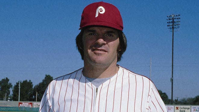 Philadelphia Phillies infielder Pete Rose, 1979.