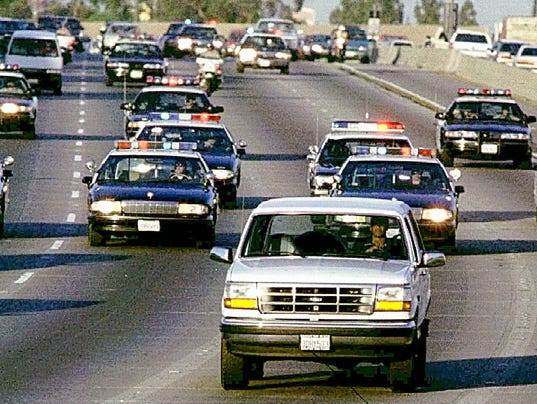 Oj simpson white ford bronco driver #8