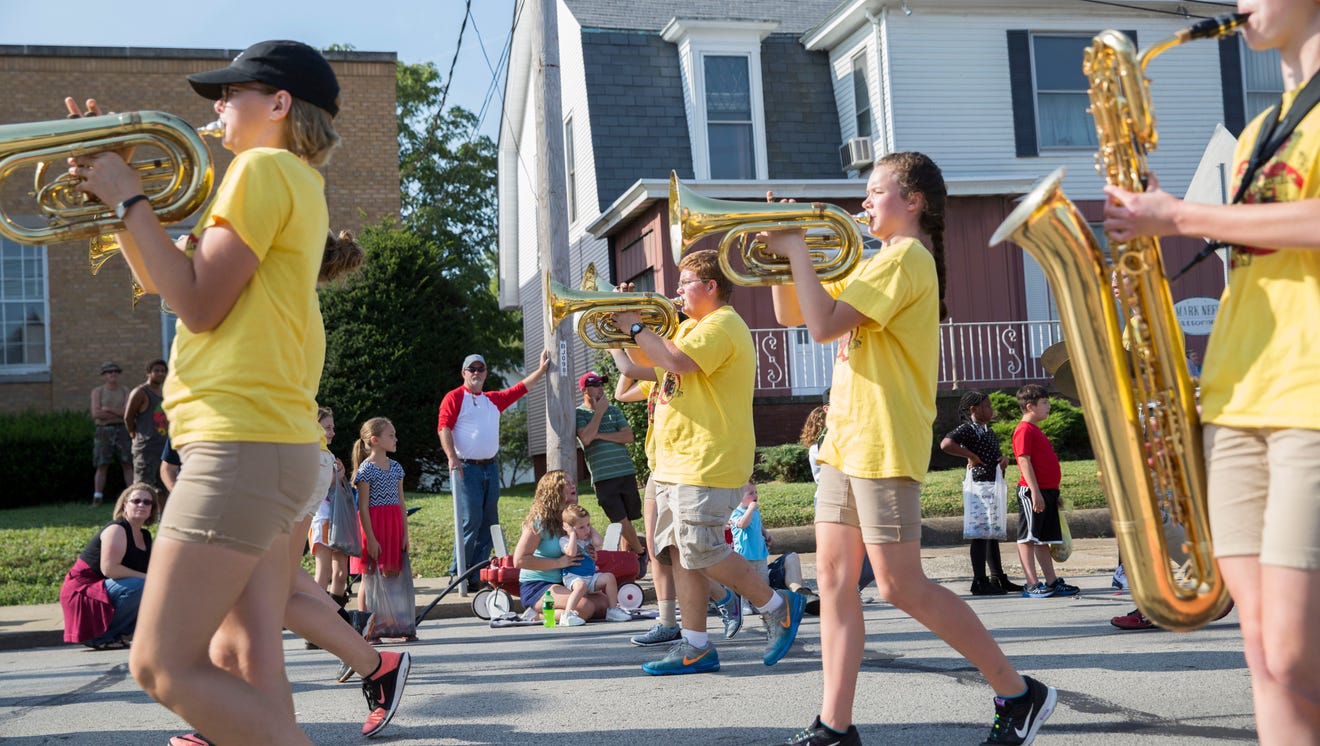 Labor Day parade marches through Boonville
