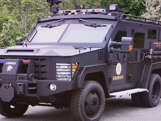 Davis, Calif. returns military vehicle to feds