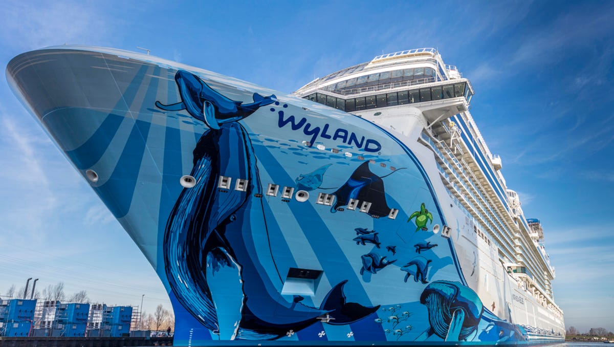 Norwegian Bliss Norwegian Cruise Line S Giant New Ship Debuts