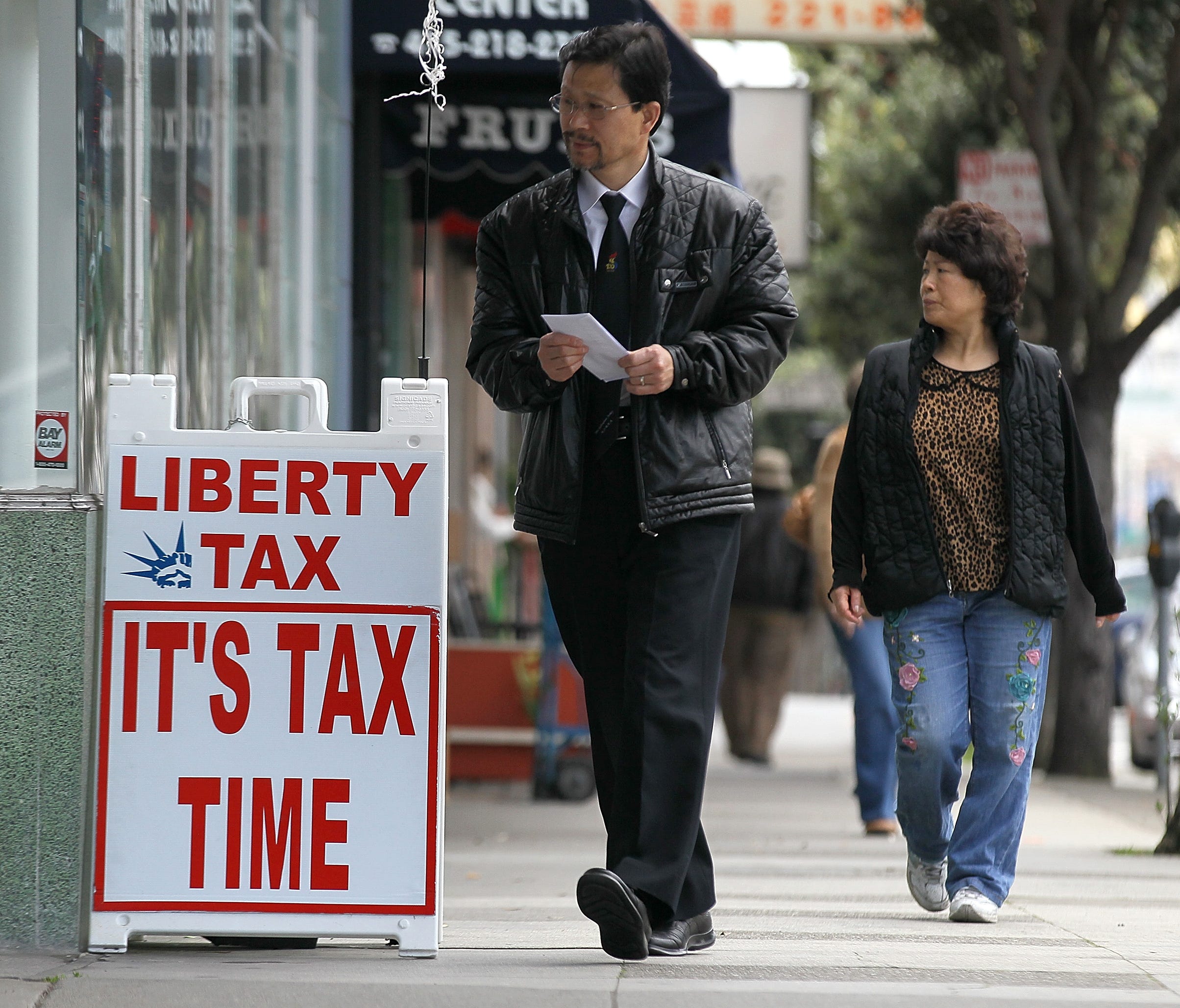 Federal taxes are due on April 18 this year.