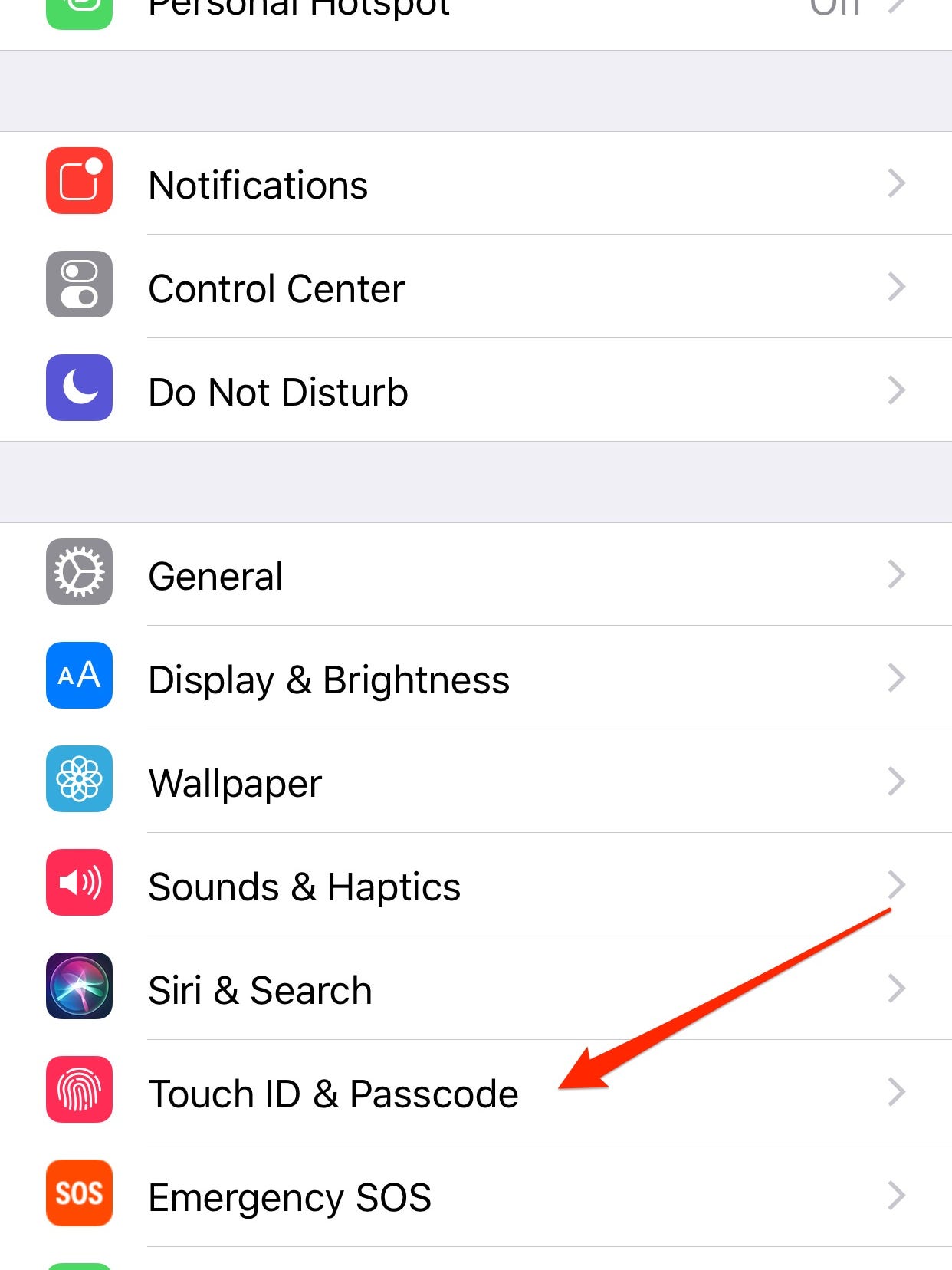 how to change app settings on i touch how to change app settings on i touch