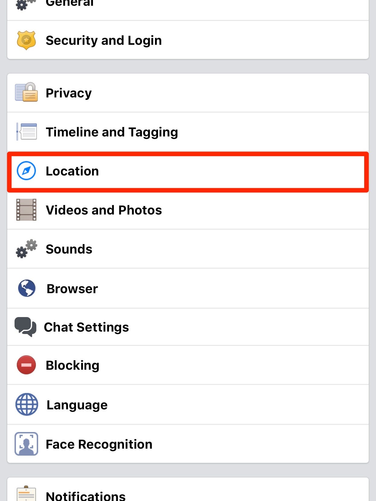 You can turn off location tracking on Facebook via settings.