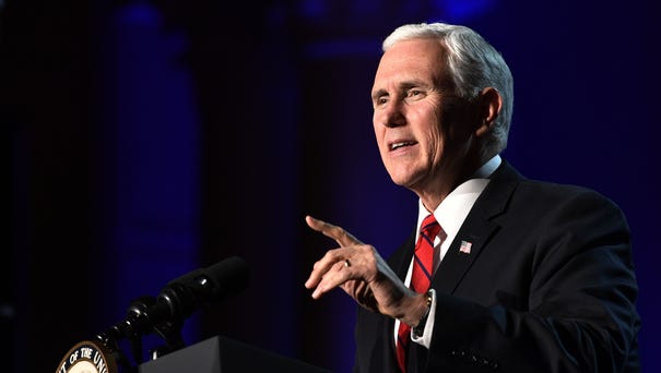 Vice President Mike Pence speaks to the National...